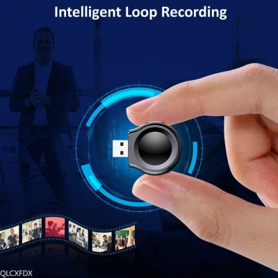 Small Video Recording Device | HD Micro Cam 1080p Video Camera DV Automatic Coverage Audio Recorder