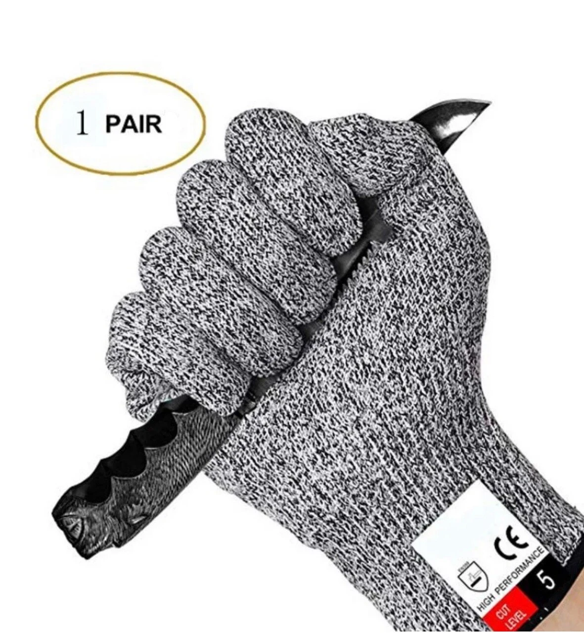 Cut Resistant Gloves - Highest Level of Protection